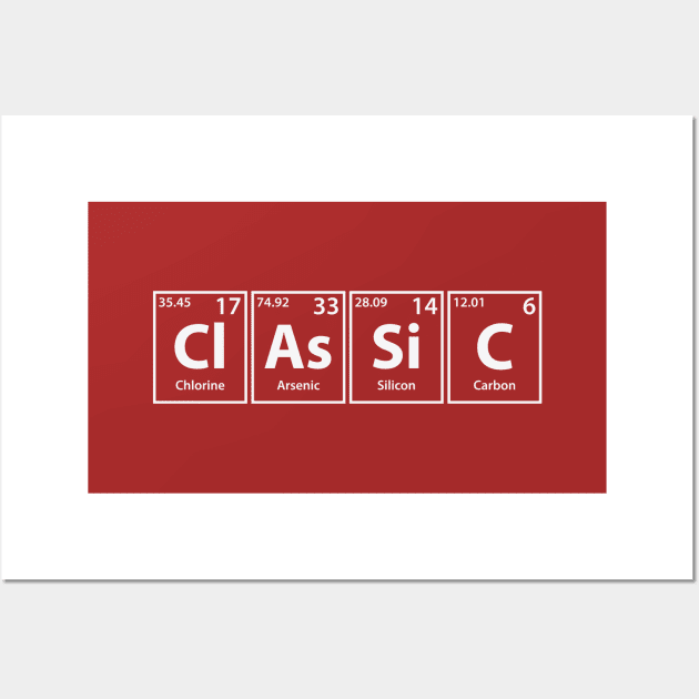 Classic Elements Spelling Wall Art by cerebrands